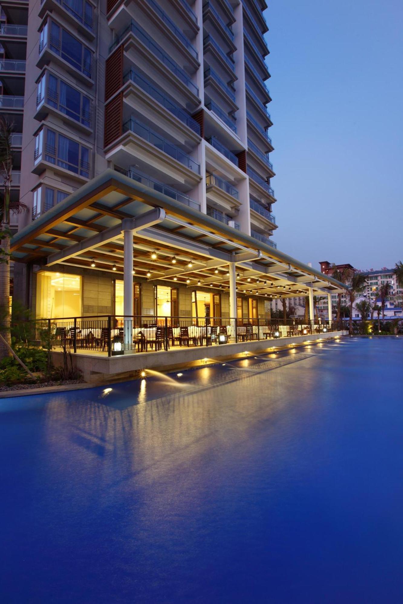 Sanya Seacube Holiday Hotel Esterno foto