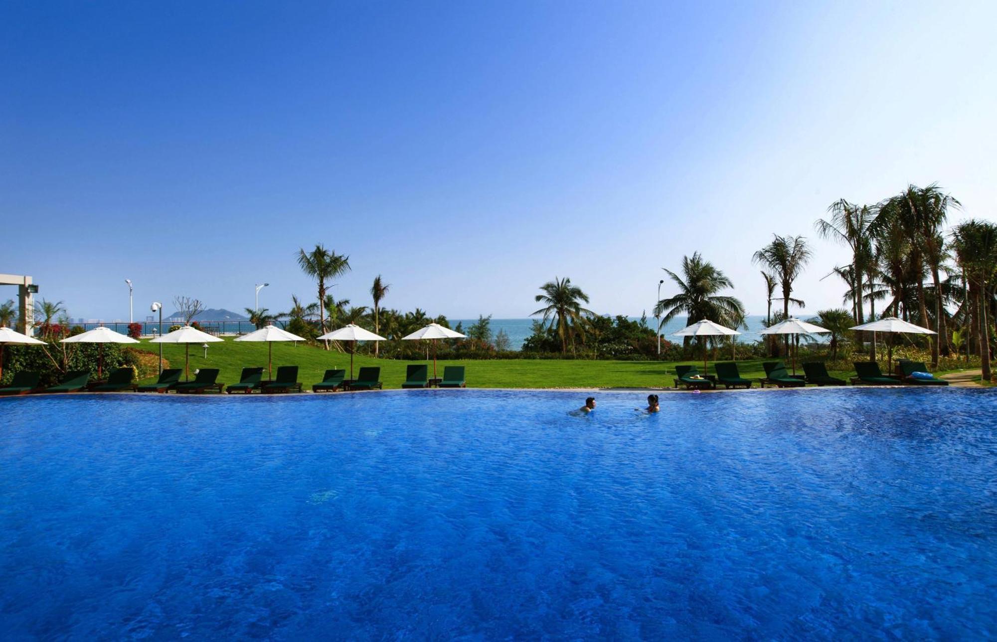 Sanya Seacube Holiday Hotel Esterno foto