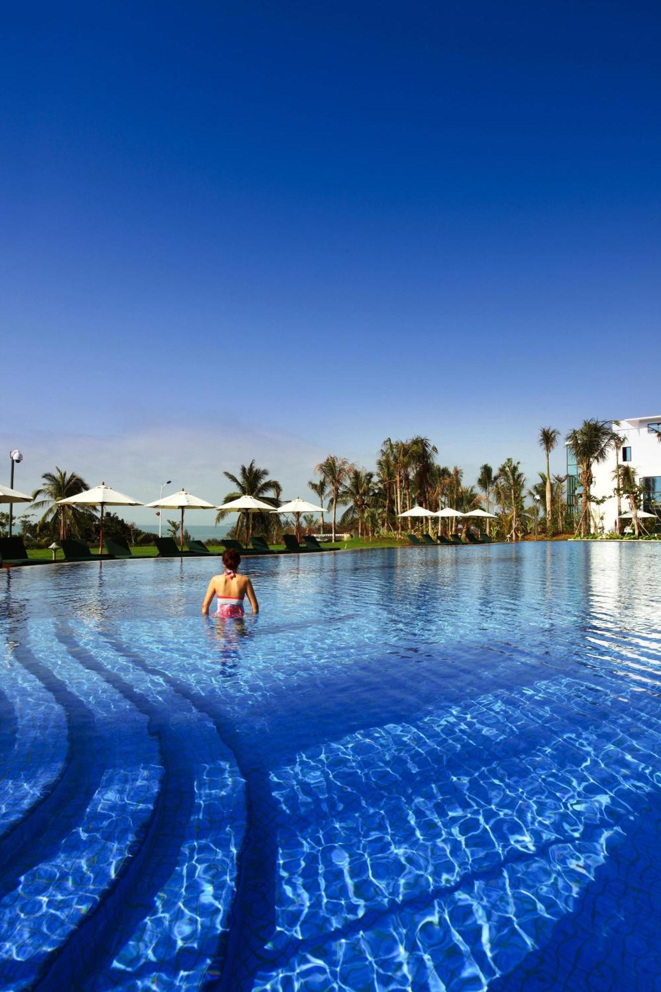 Sanya Seacube Holiday Hotel Esterno foto